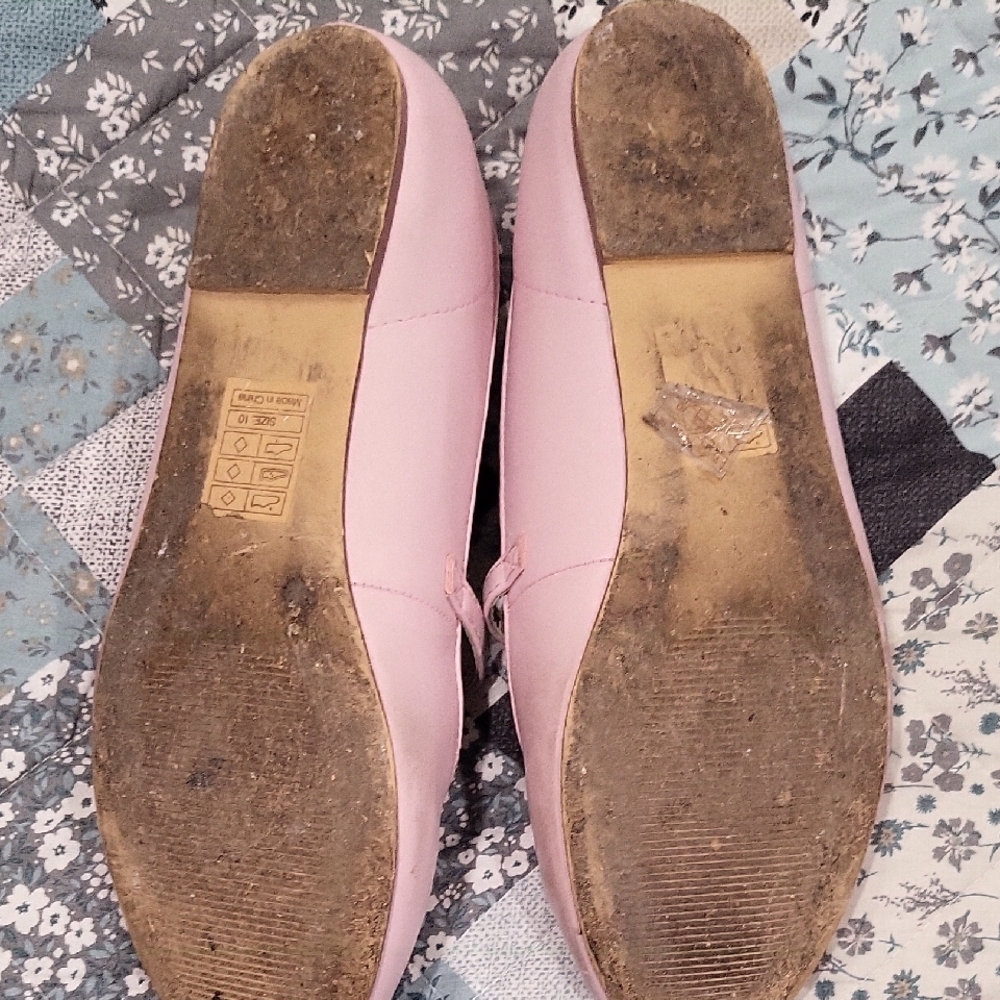GUC: Mary Jane Flats in Light Pink by - Picture 7 of 14